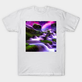 Fantasy of Flowing Water T-Shirt